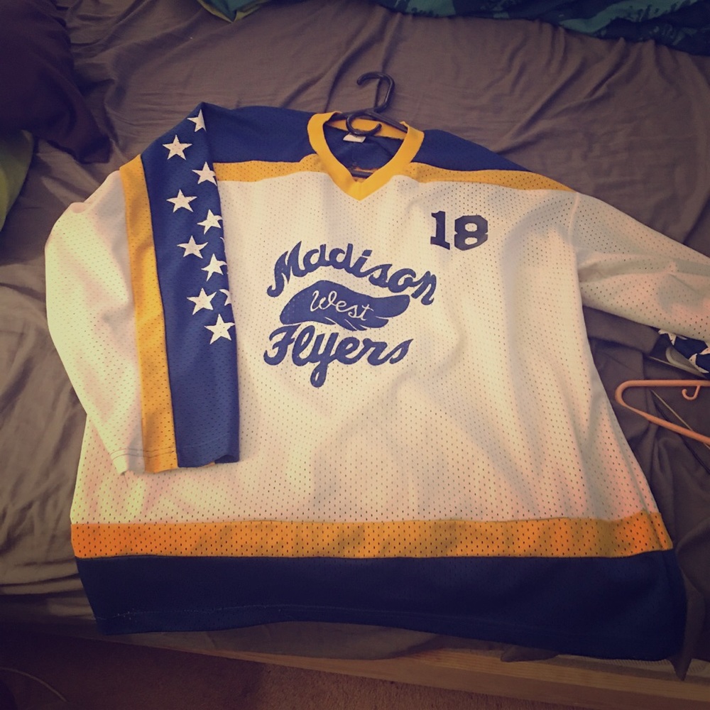 Madison Wisconsin hockey jersey